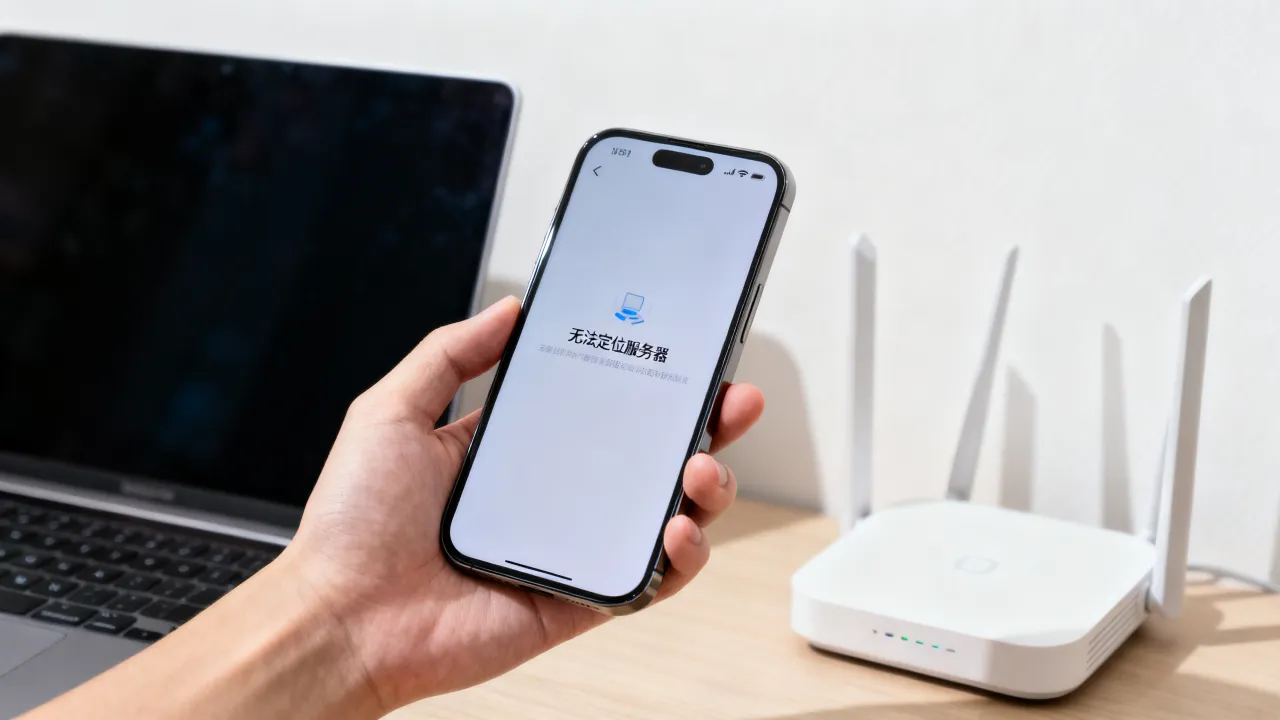 为什么我的qq无法定位服务器地址，是什么原因