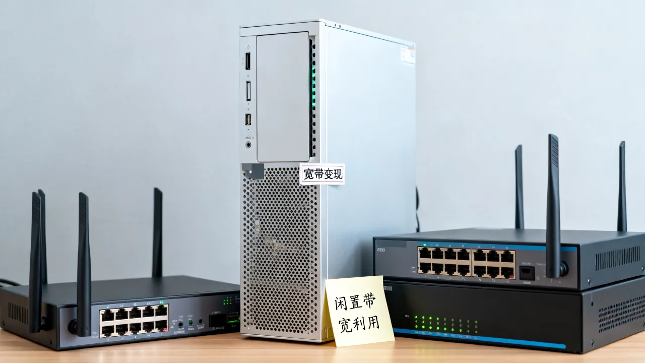 宽带变现服务器怎么搭建？闲置带宽如何利用服务器赚钱