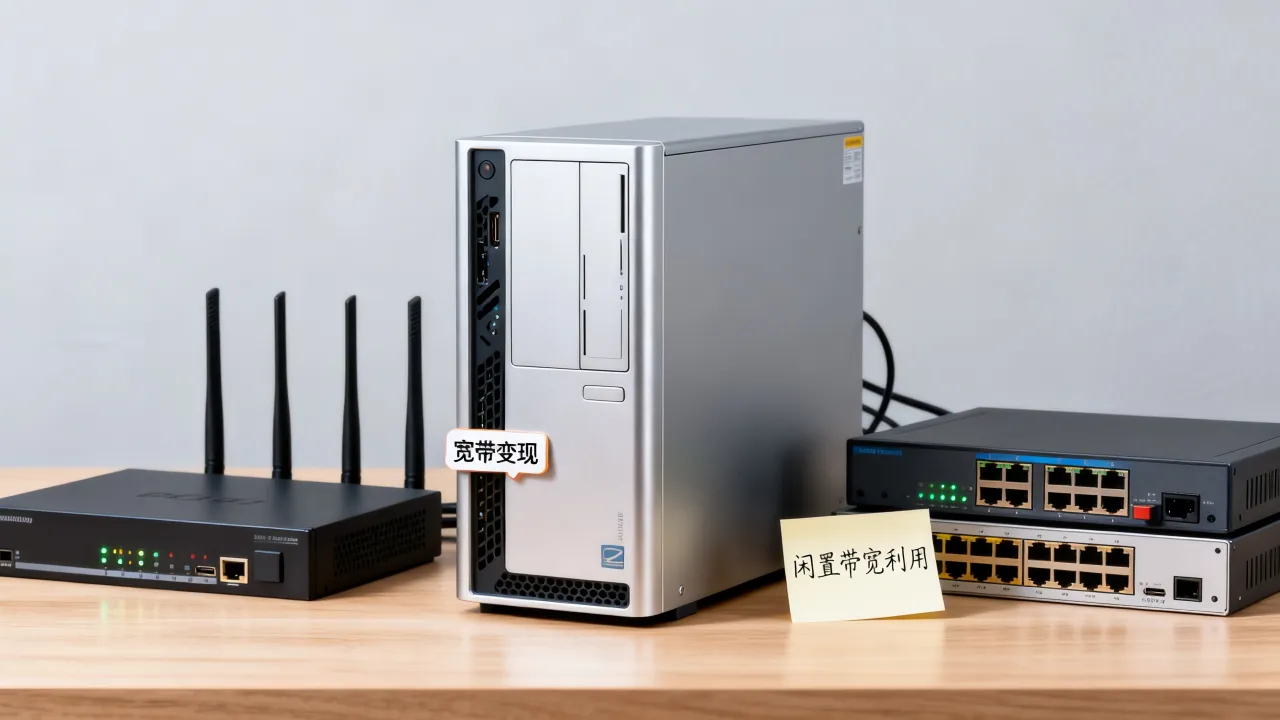 宽带变现服务器怎么搭建？闲置带宽如何利用服务器赚钱
