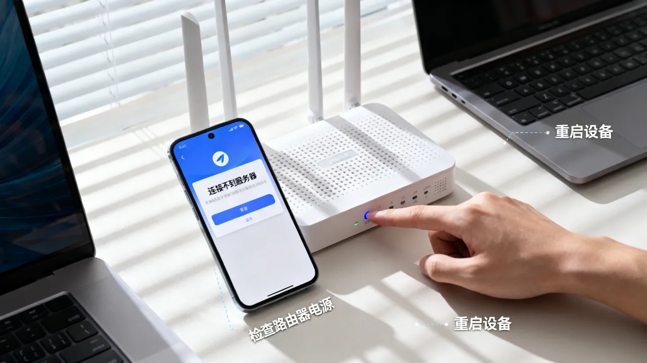 wifi为什么显示连接不到服务器，连接不到服务器怎么解决？