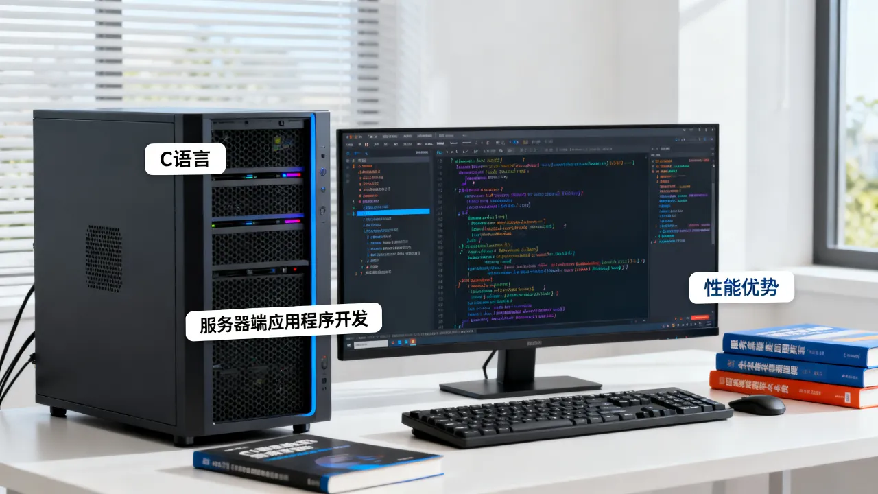 服务器端应用程序开发为什么使用C语言，性能优势何在？