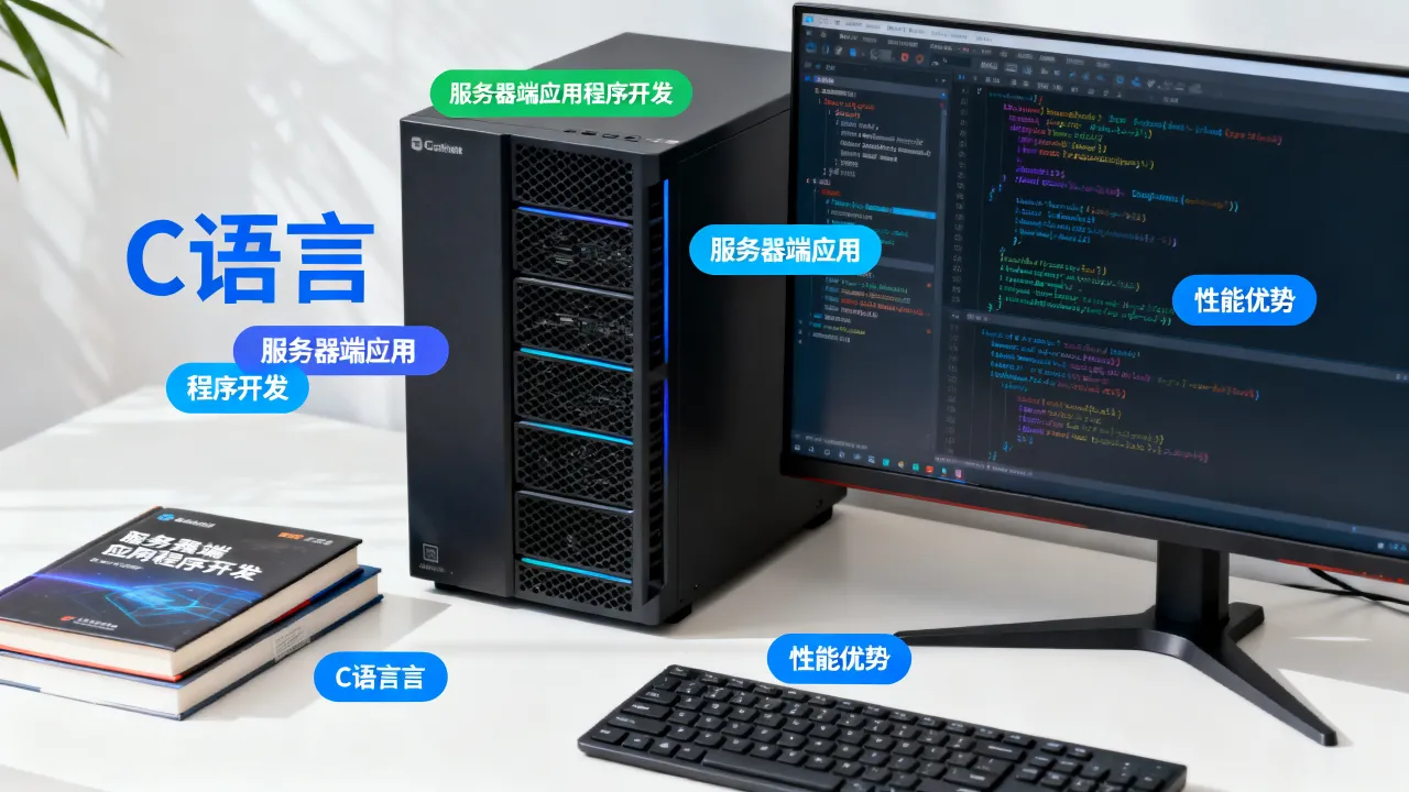 服务器端应用程序开发为什么使用C语言，性能优势何在？