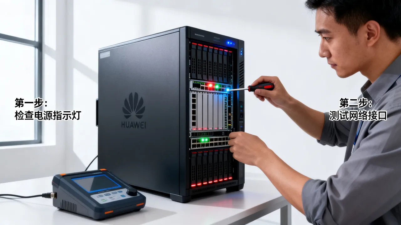 华为服务器运维怎么做？常见故障排查方法