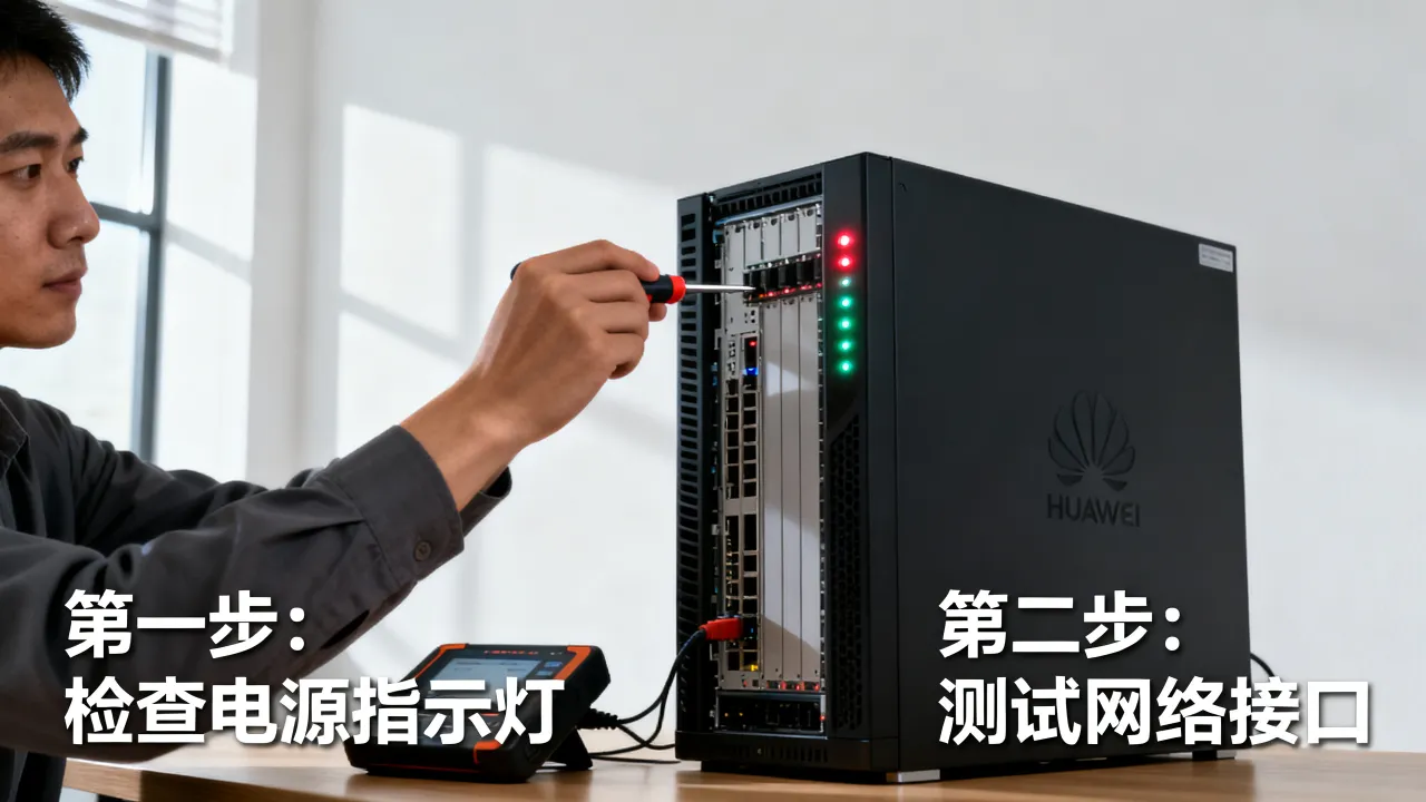华为服务器运维怎么做？常见故障排查方法
