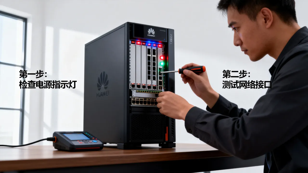华为服务器运维怎么做？常见故障排查方法