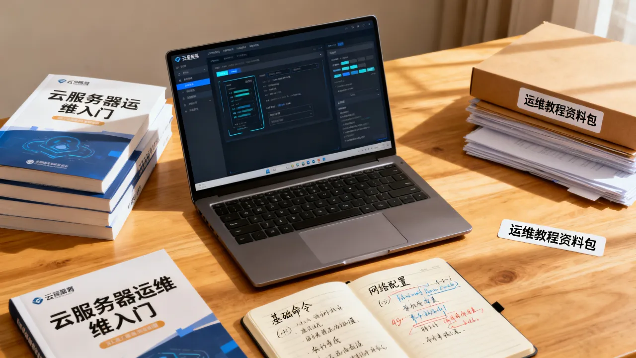 云服务器运维怎么学最快？零基础入门教程资料推荐