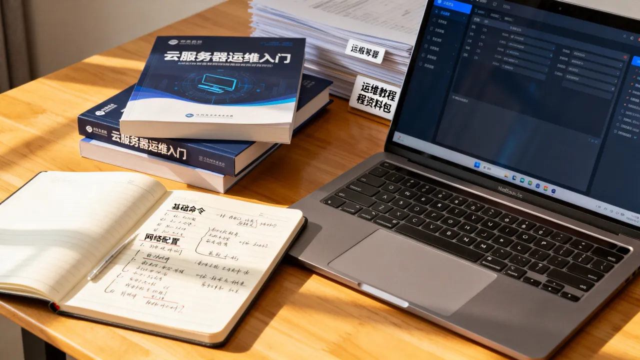 云服务器运维怎么学最快？零基础入门教程资料推荐