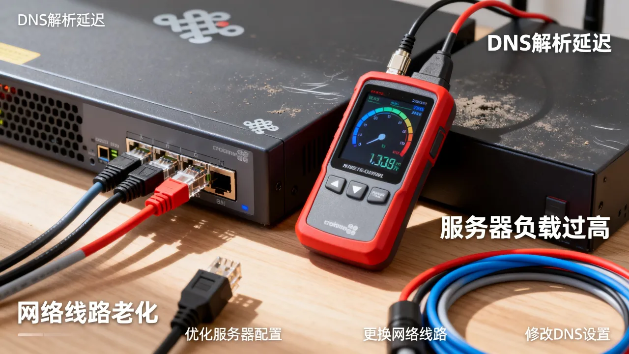 联通服务器访问网速慢是什么原因导致的，怎么解决？