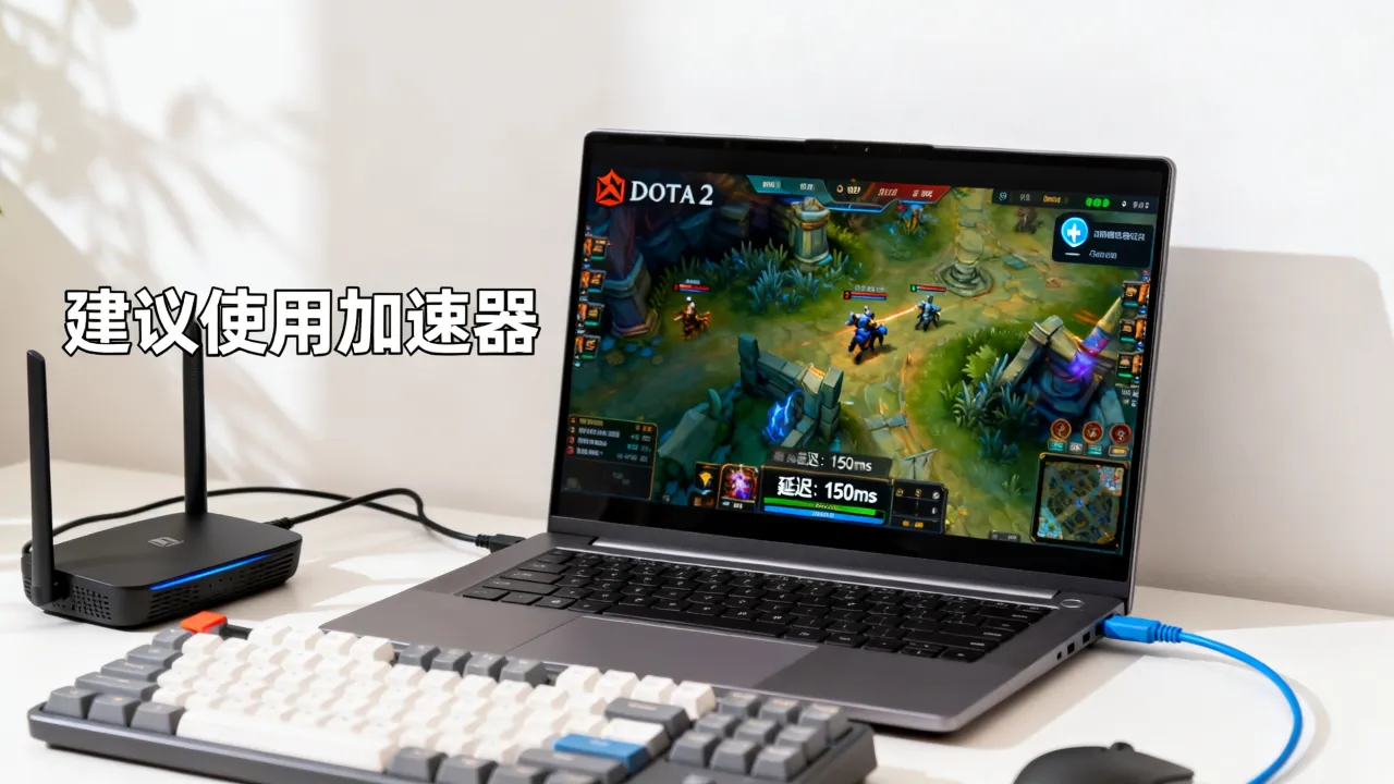 为什么dota2进新加坡服务器，如何解决延迟高卡顿？