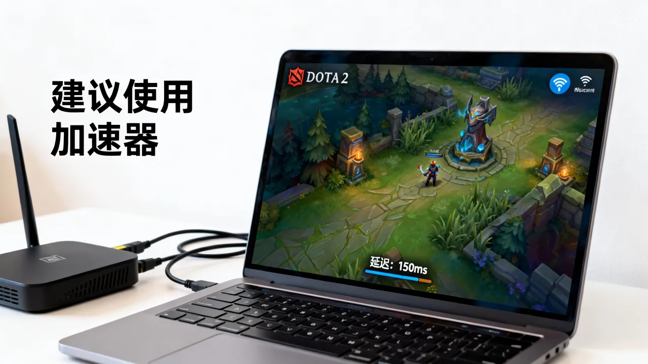 为什么dota2进新加坡服务器，如何解决延迟高卡顿？