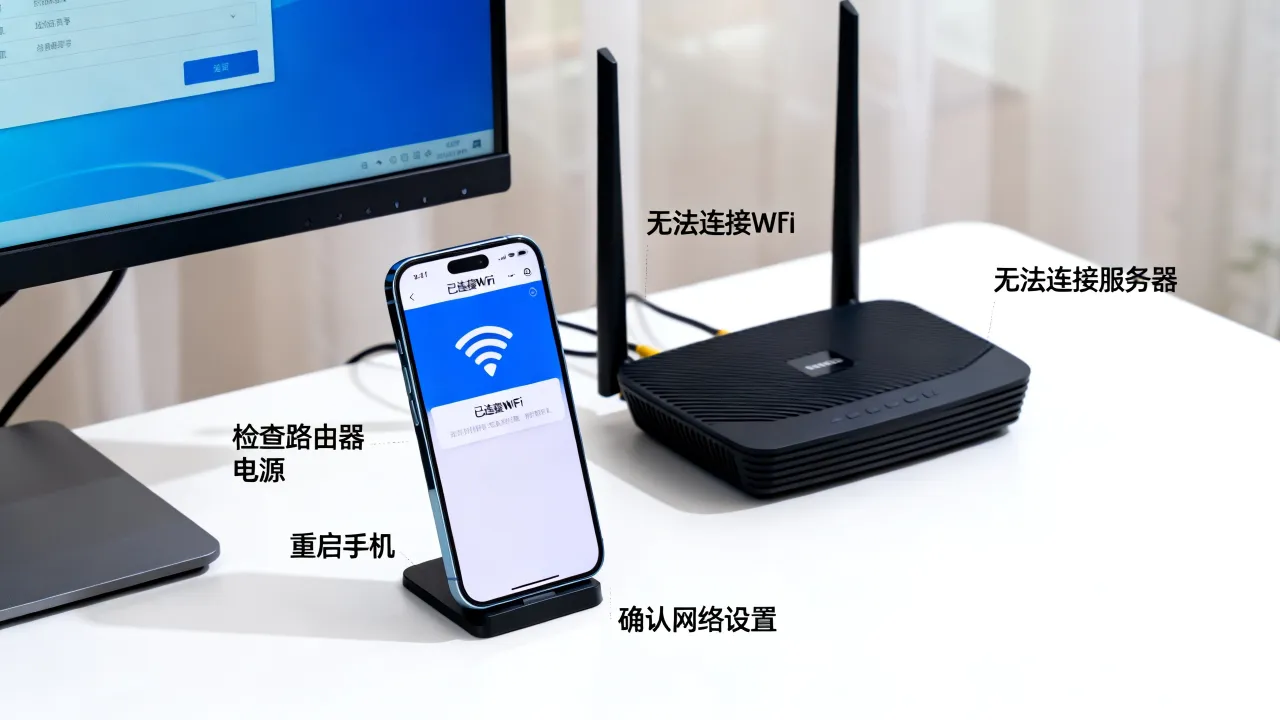 wifi为什么连接不到服务器,手机连上wifi却无法访问服务器怎么办 wifi为什么连接不到服务器,手机连上wifi却无法访问服务器怎么办