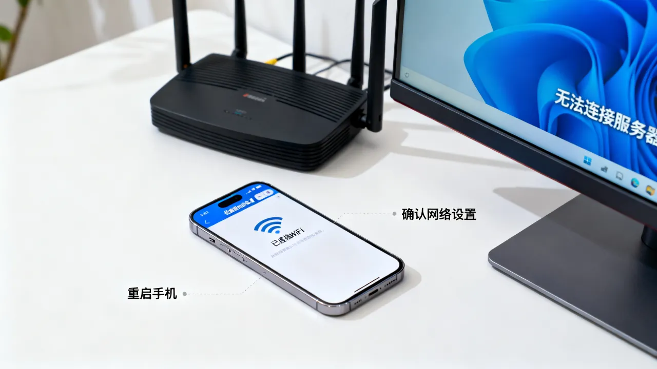 wifi为什么连接不到服务器,手机连上wifi却无法访问服务器怎么办 wifi为什么连接不到服务器,手机连上wifi却无法访问服务器怎么办