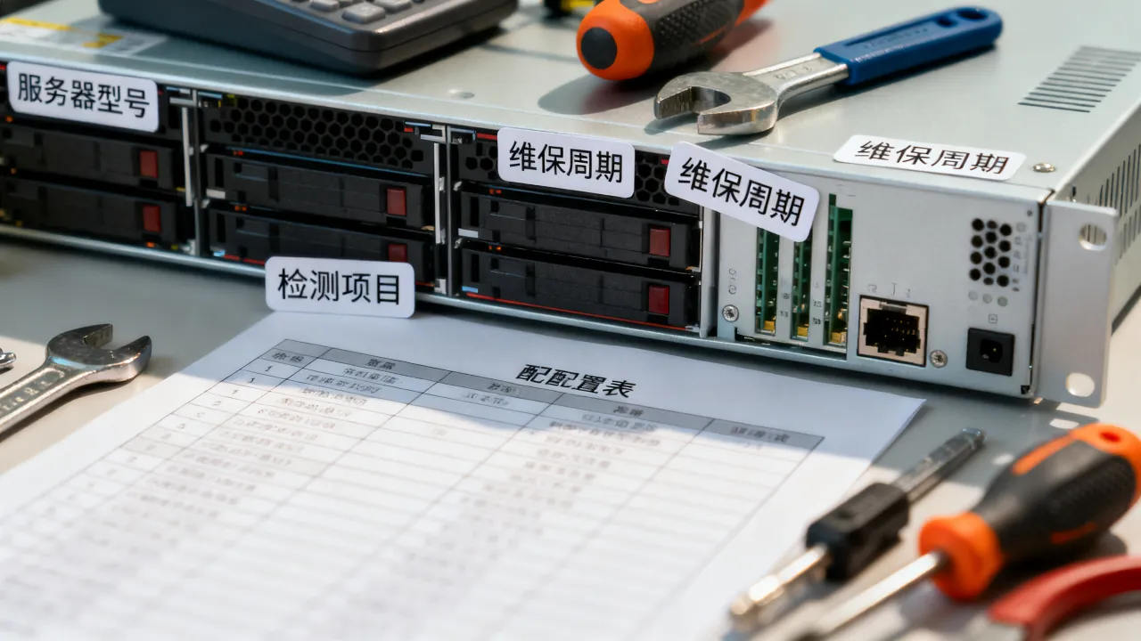 伊宁服务器维保配置表如何优化？维保细节要点