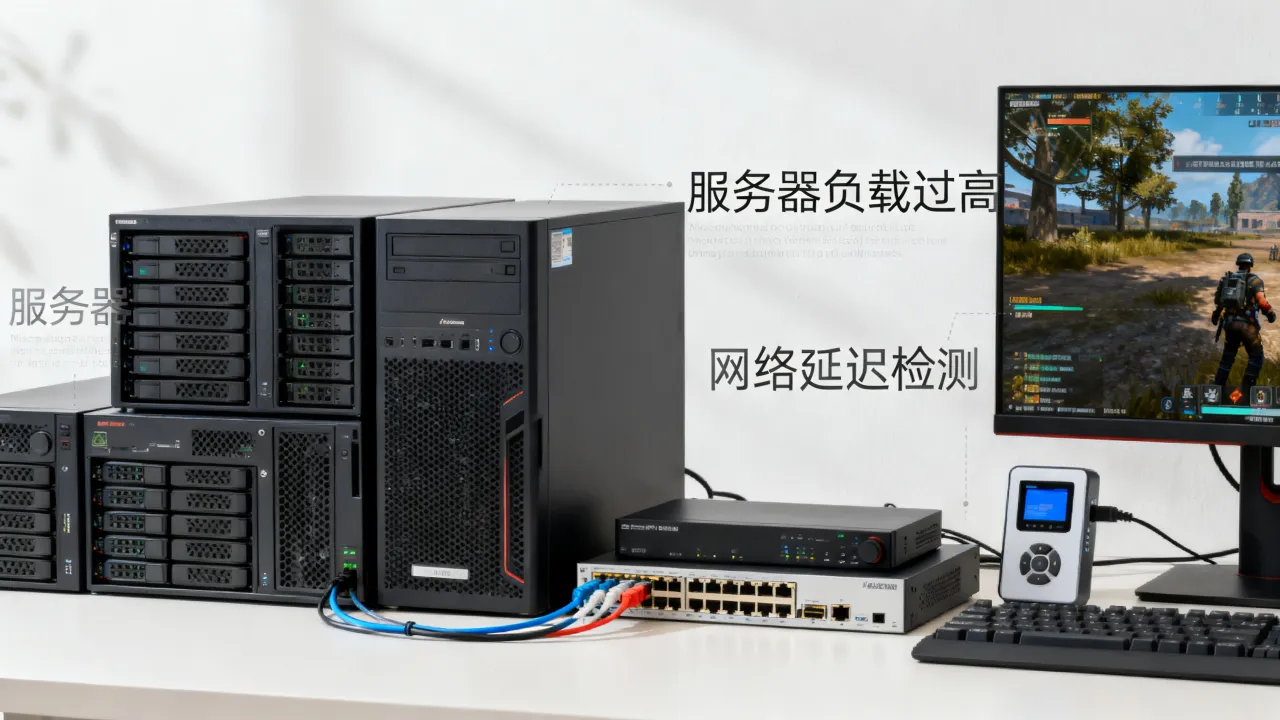 社区服务器为什么掉帧,游戏卡顿延迟高怎么解决