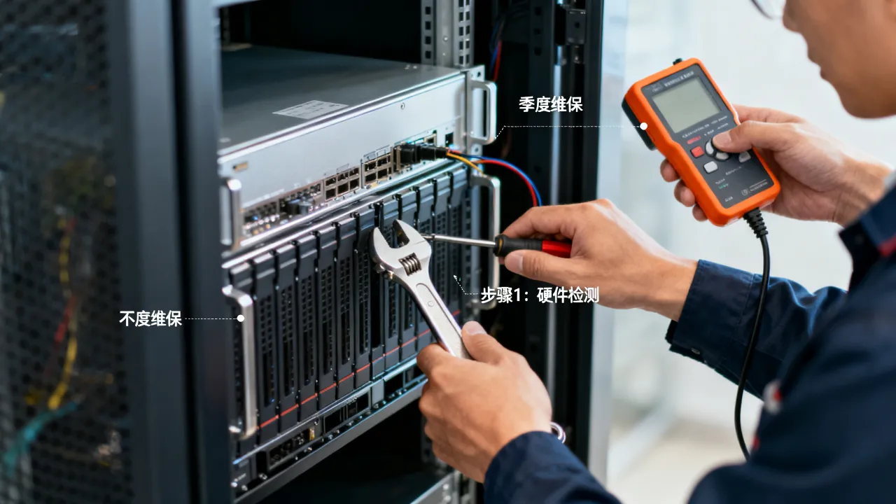 神马服务器维保怎么做？需要多久完成一次