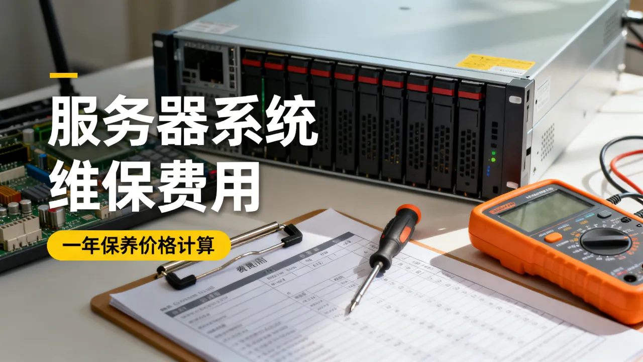 服务器系统维保费用一般多少？一年保养价格怎么算