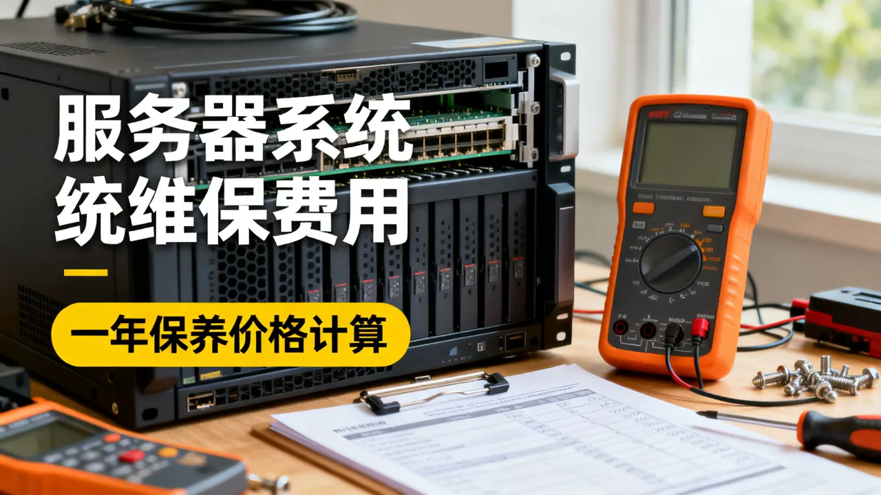 服务器系统维保费用一般多少？一年保养价格怎么算
