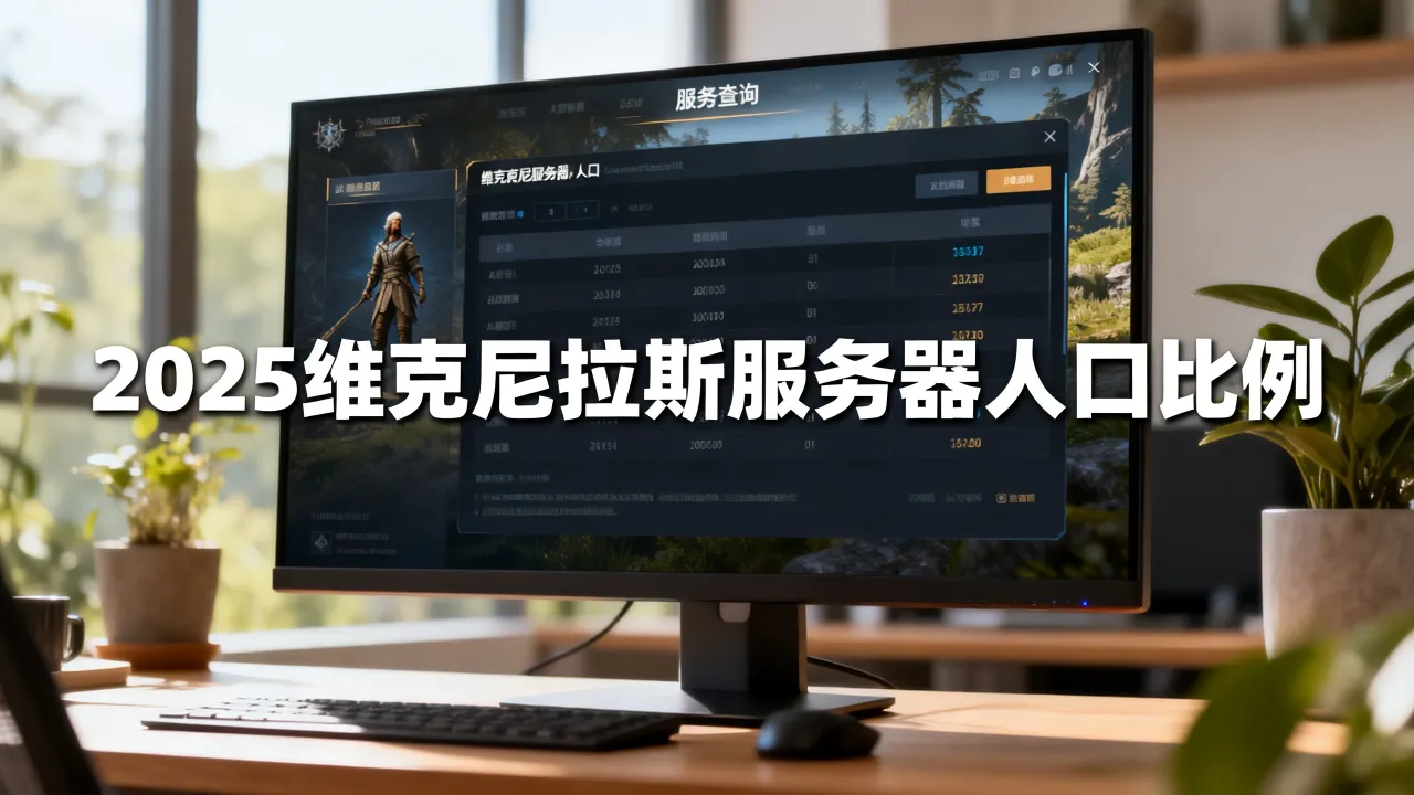 维克尼拉斯服务器人口多吗，2025最新比例怎么查询