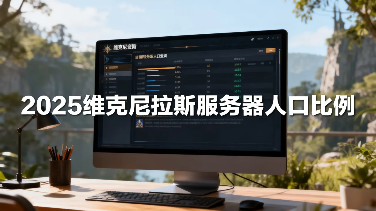 维克尼拉斯服务器人口多吗，2025最新比例怎么查询