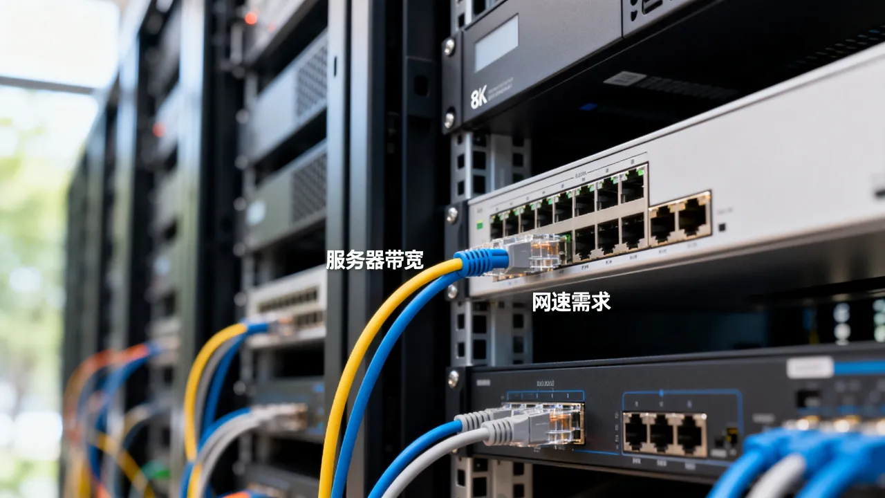 服务器宽带网速多少才够用?租用服务器带宽怎么选?