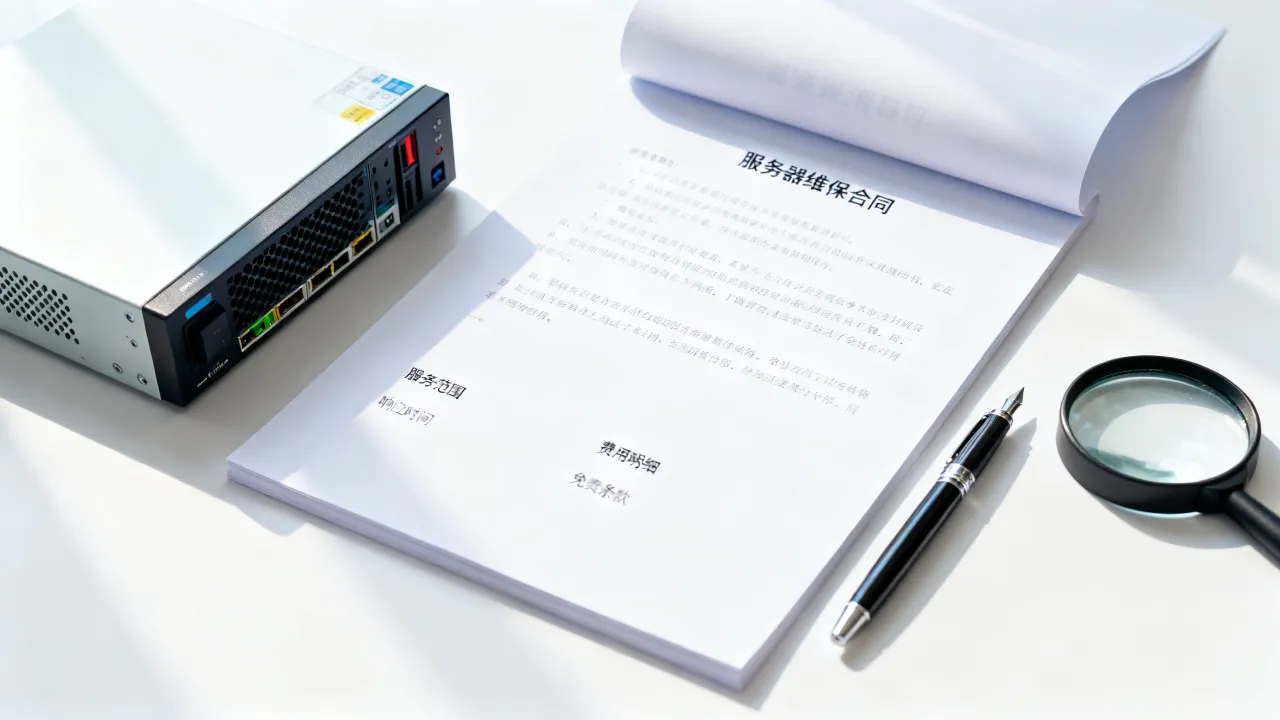 服务器维保合同内容包含哪些？如何避免合同陷阱？