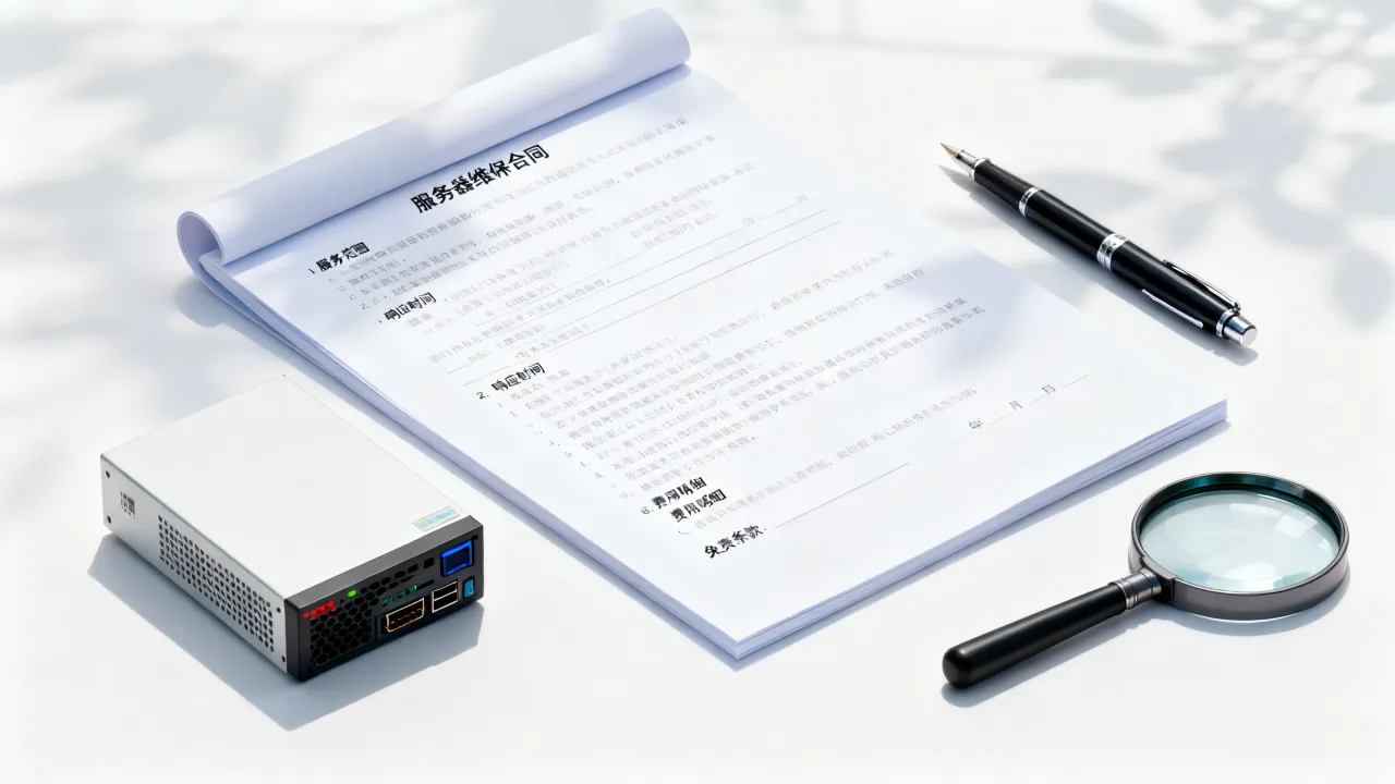服务器维保合同内容包含哪些？如何避免合同陷阱？