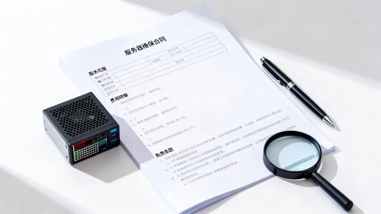 服务器维保合同内容包含哪些？如何避免合同陷阱？