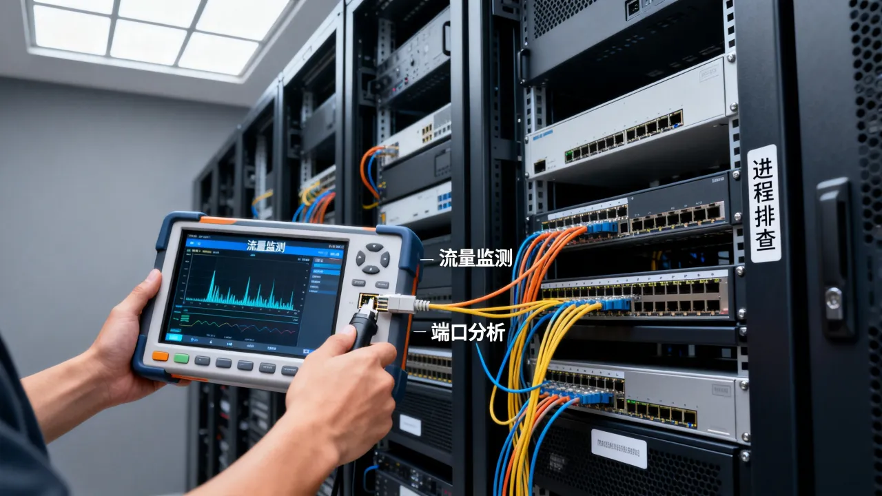 服务器网速被什么占用？如何排查带宽占用过高问题