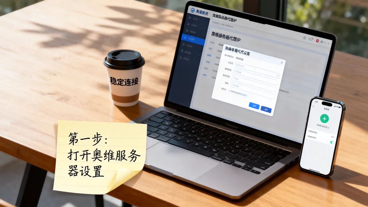 奥维服务器代理IP怎么用？新手必看设置教程，稳定连接不求人