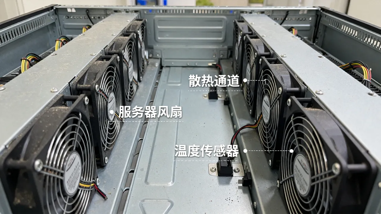 服务器为什么抽风扇？服务器风扇狂转原因及解决方法