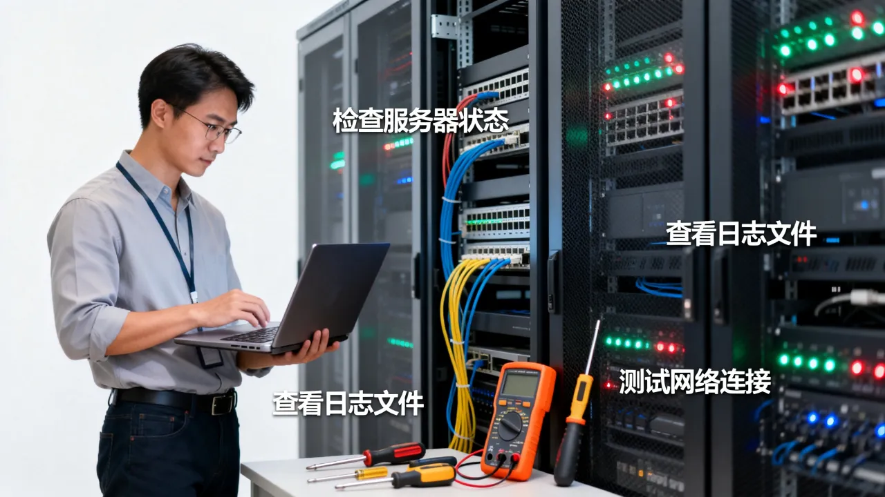 服务器运维问题怎么解决，常见故障排查方法有哪些？