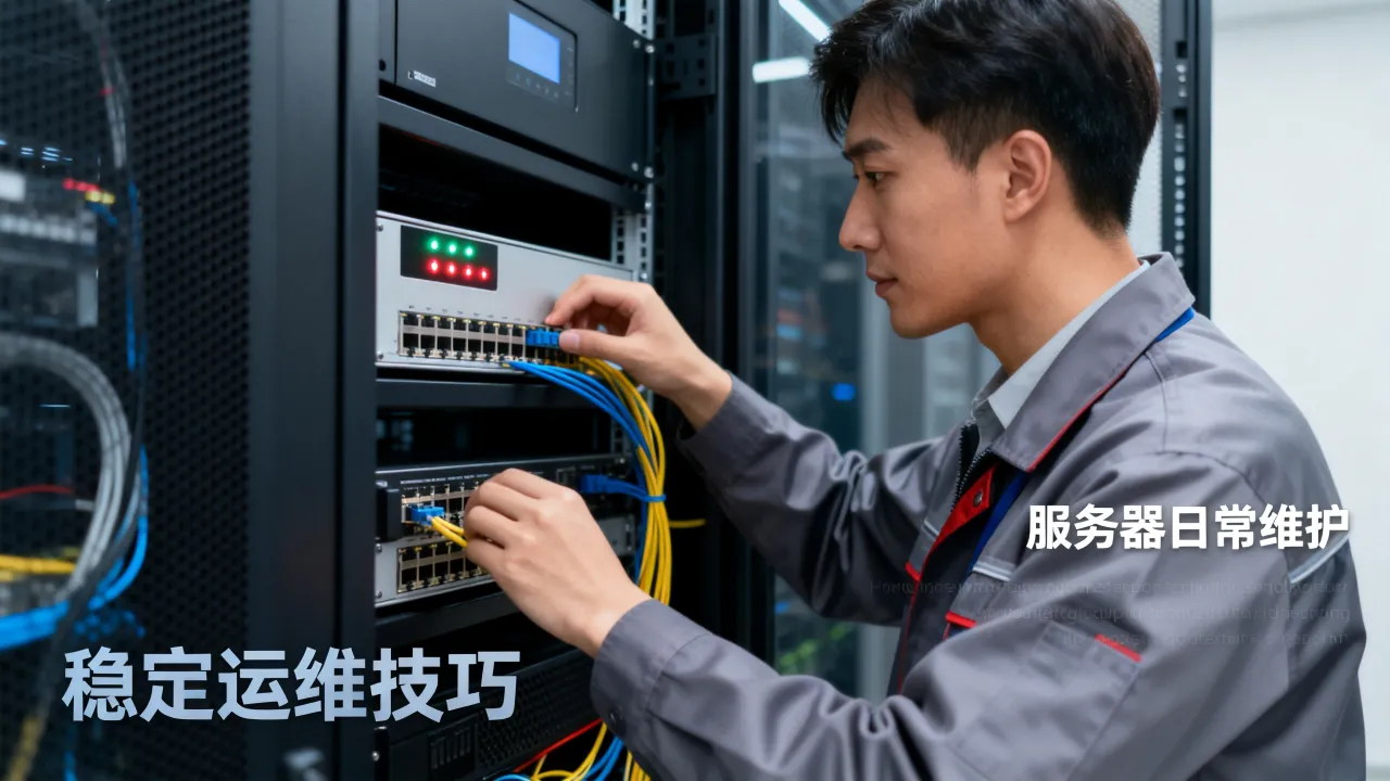 武夷山服务器运维怎么做更稳定？服务器日常维护技巧