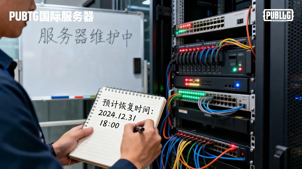 pubg国际服为什么服务器维修，什么时候恢复？