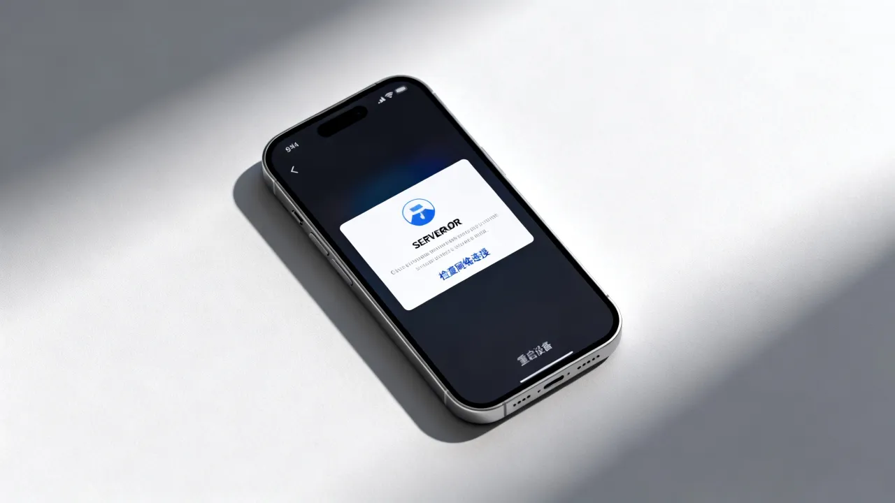 iphone为什么会服务器错误，服务器错误怎么解决