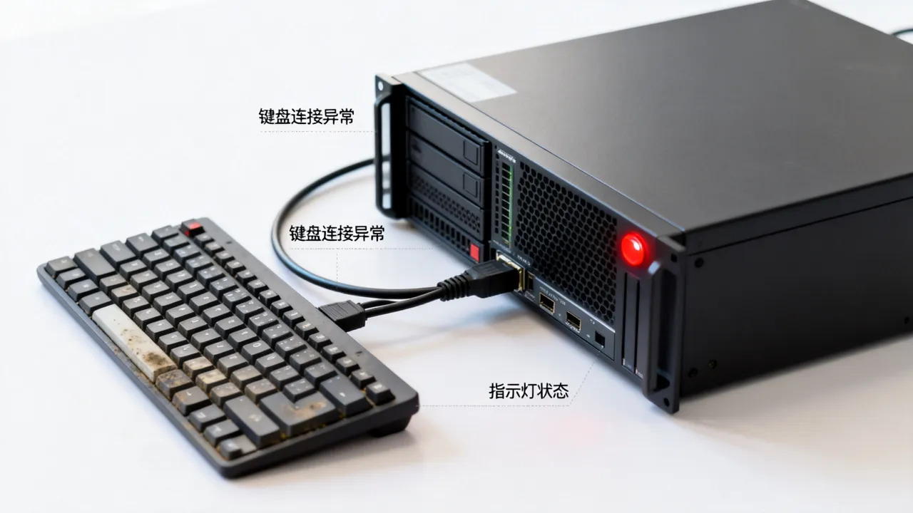 服务器为什么出键盘，服务器键盘异常怎么解决