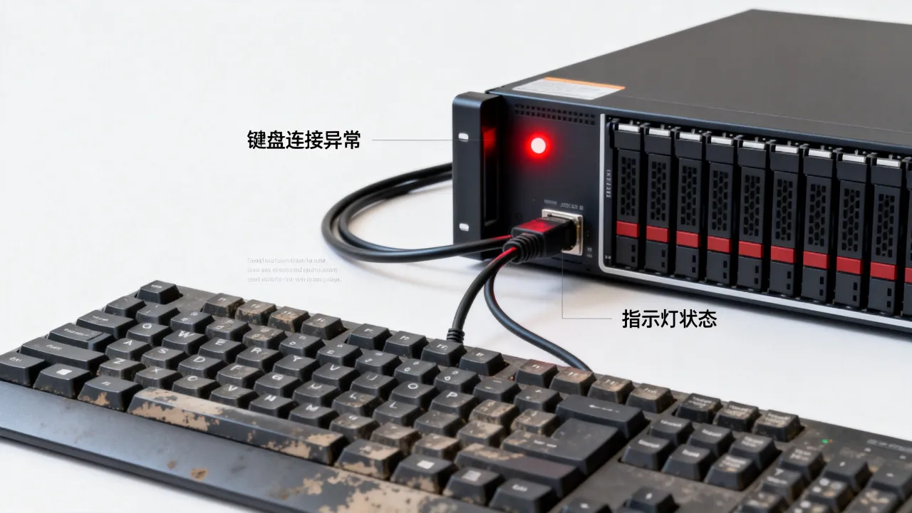 服务器为什么出键盘，服务器键盘异常怎么解决