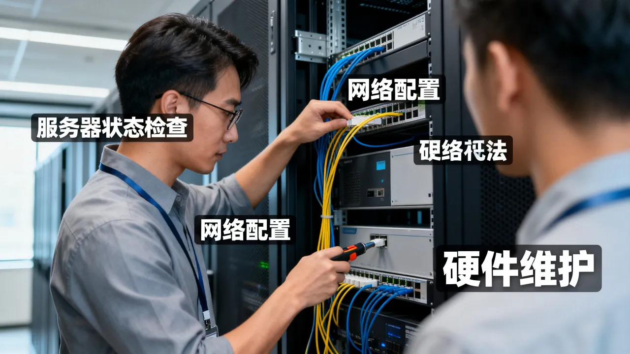 运维服务器工作视频讲解，服务器运维工作内容有哪些？