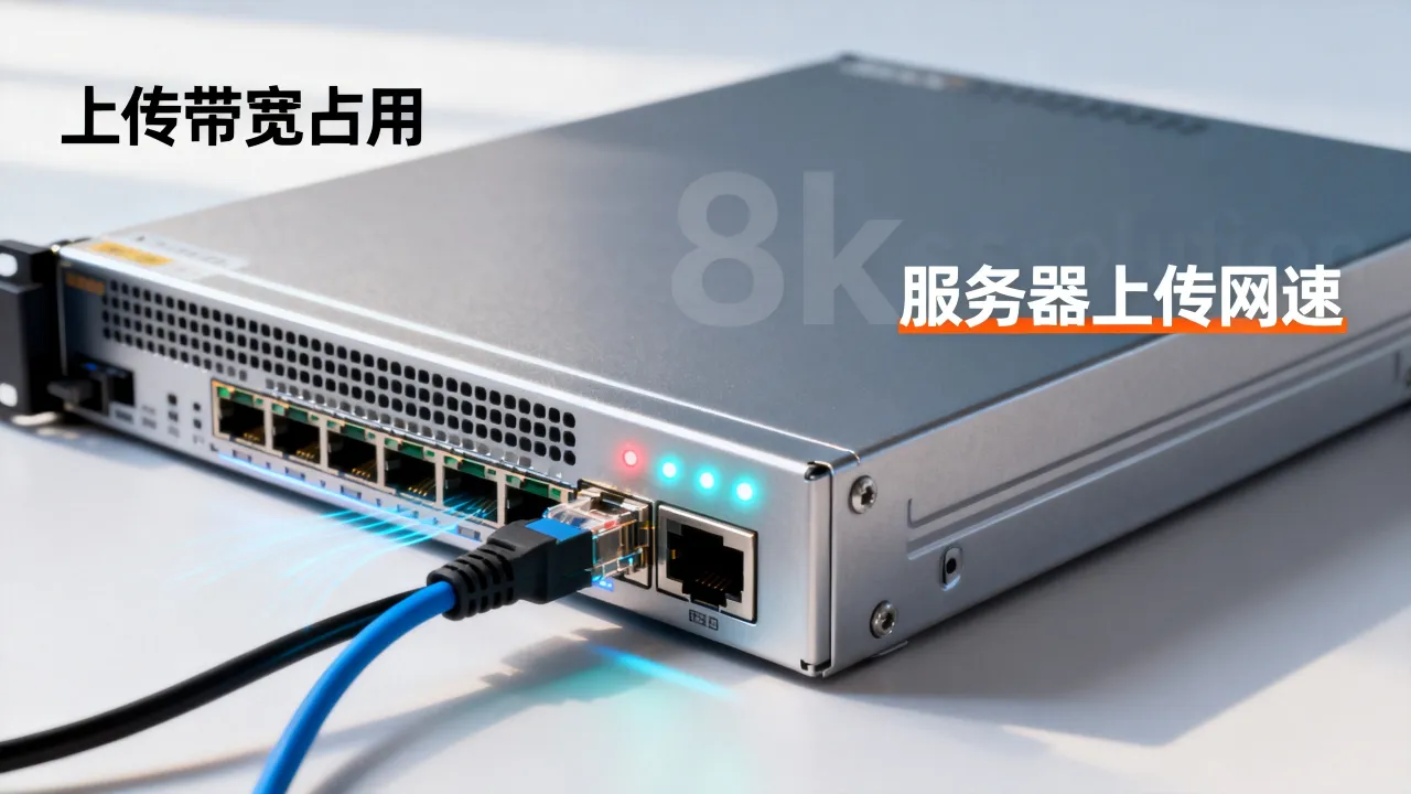 服务器吃上传网速吗，服务器上传带宽占用高怎么办