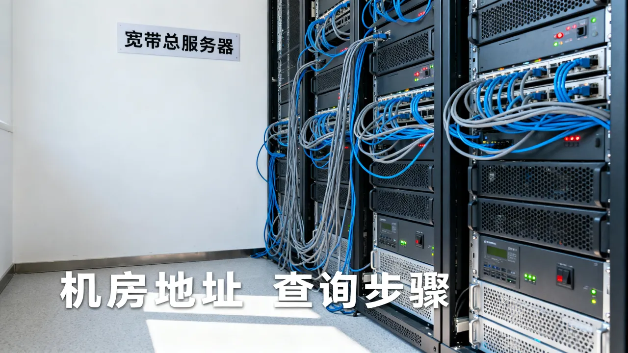 宽带总服务器在哪，宽带总服务器机房地址和位置怎么查询？