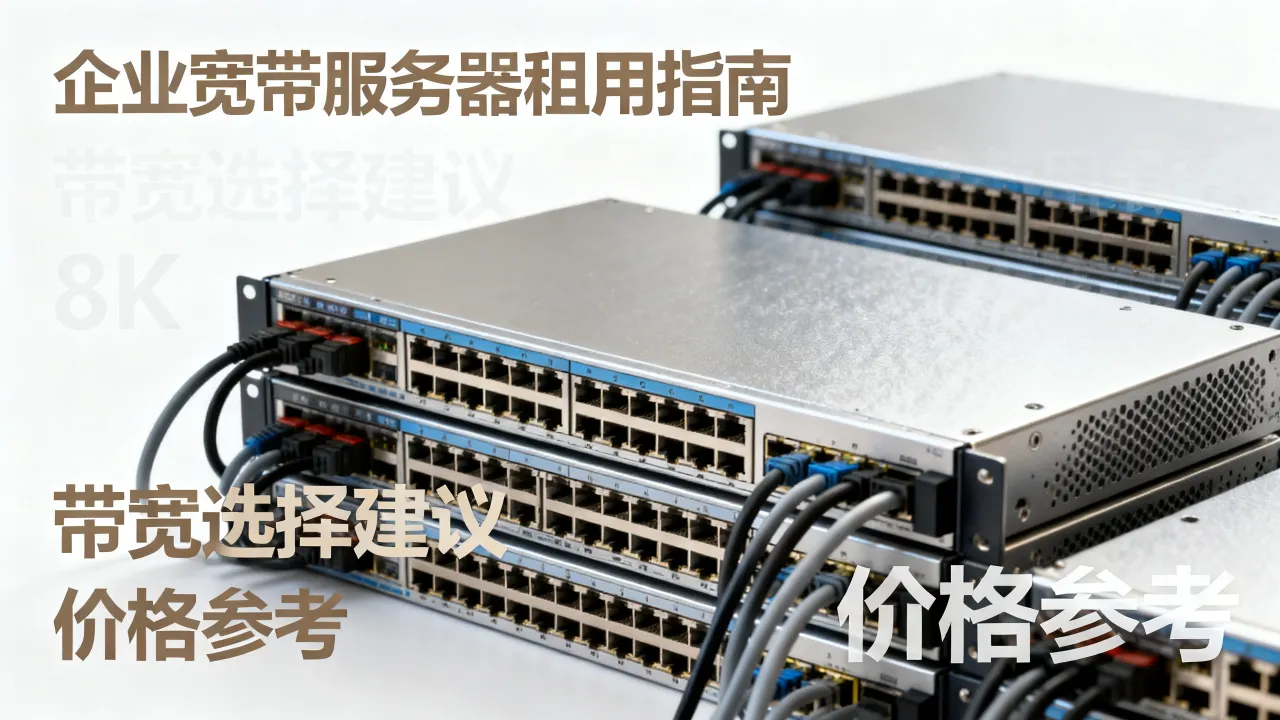 怎么租宽带服务器？企业宽带服务器租用价格多少
