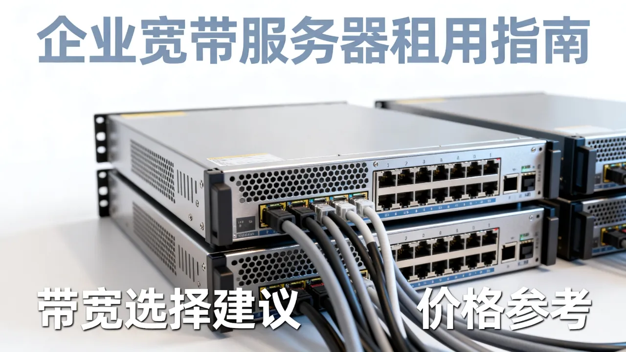 怎么租宽带服务器？企业宽带服务器租用价格多少