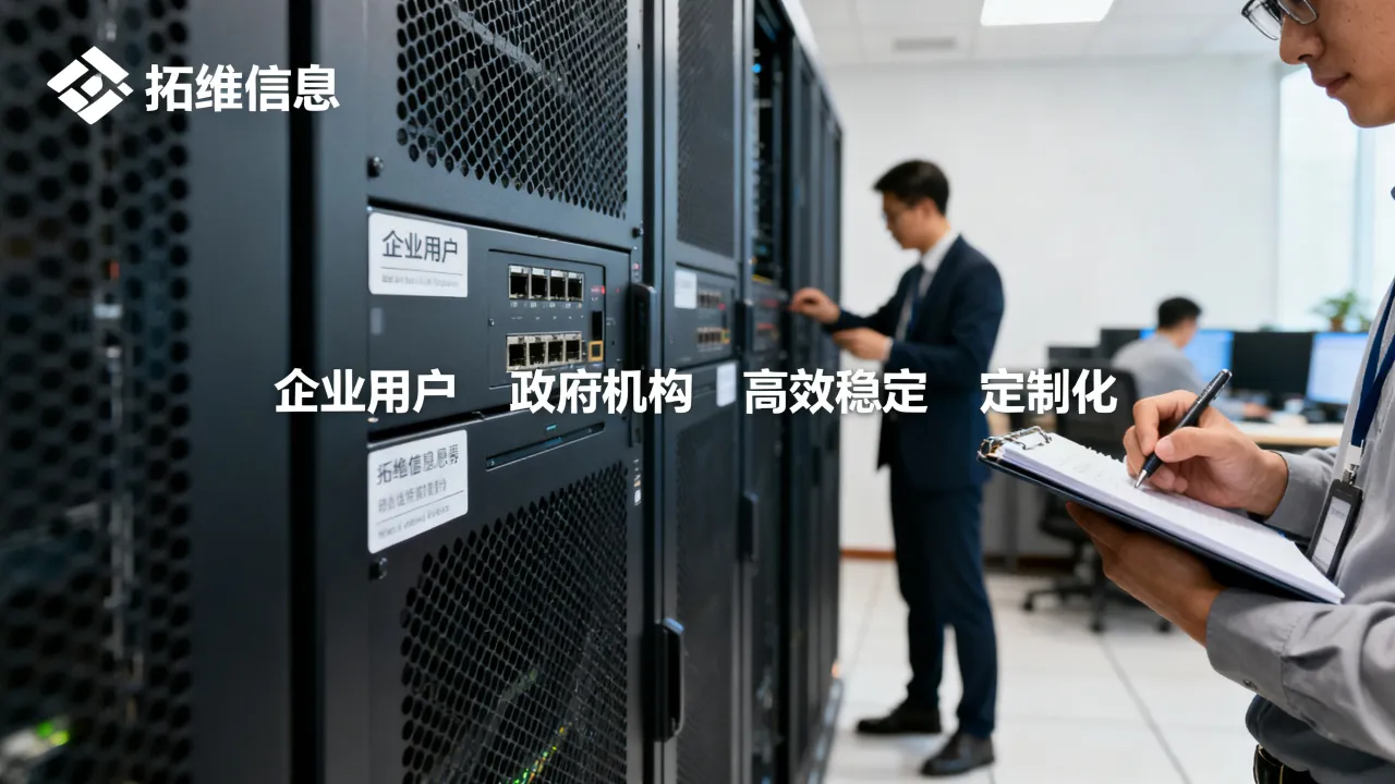 拓维信息服务器客户群体有哪些，服务怎么样