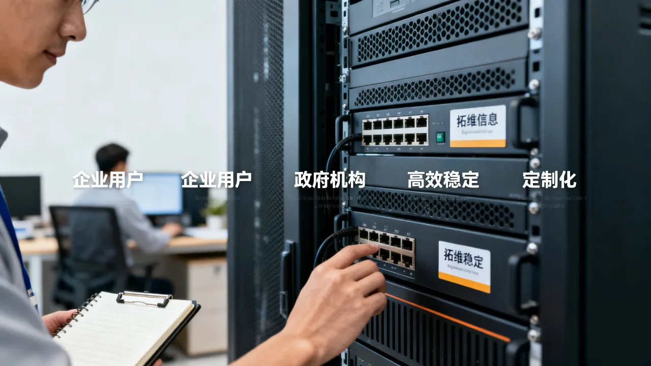 拓维信息服务器客户群体有哪些，服务怎么样