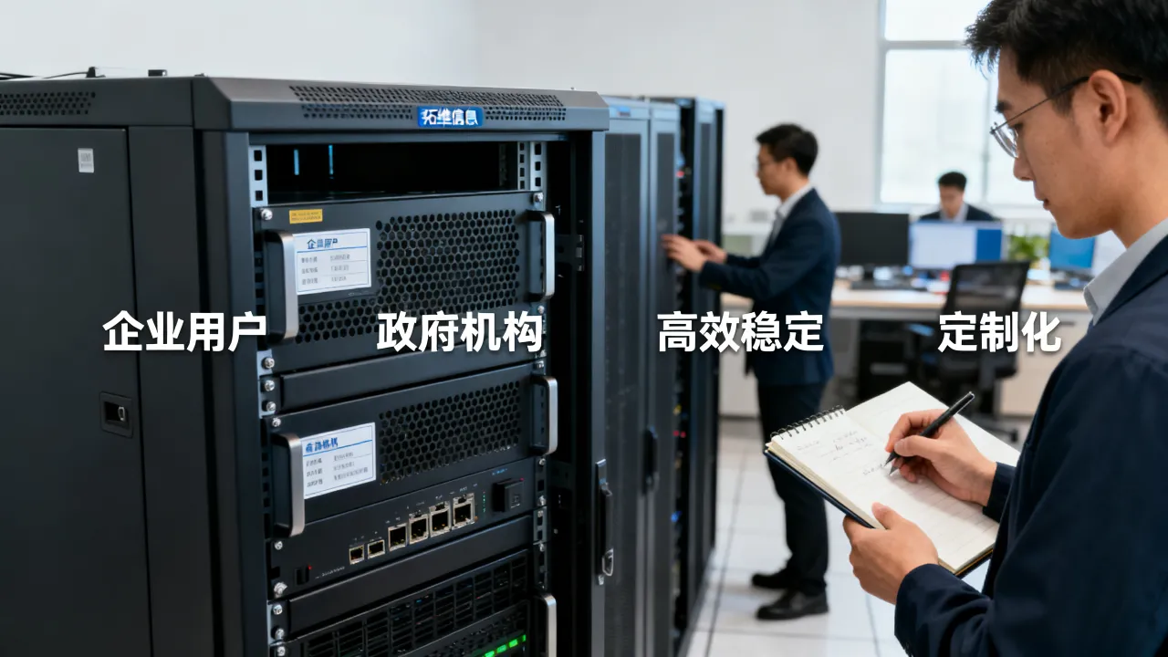拓维信息服务器客户群体有哪些，服务怎么样