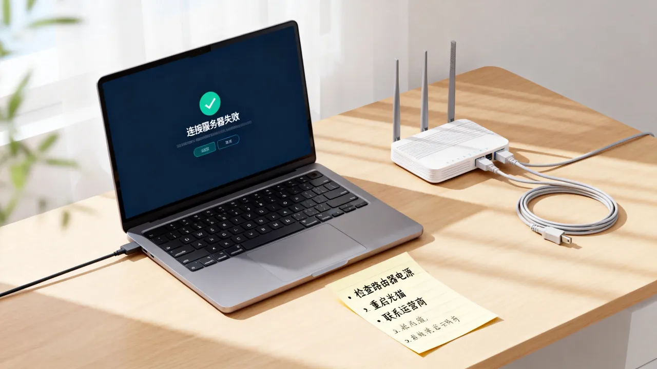 宽带连接服务器失败怎么回事，原因及解决方法详解