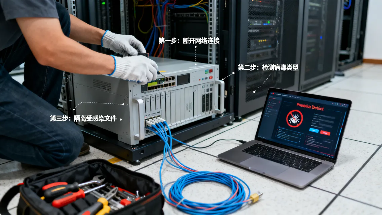 服务器中毒后如何快速处理？运维应急排查方法详解