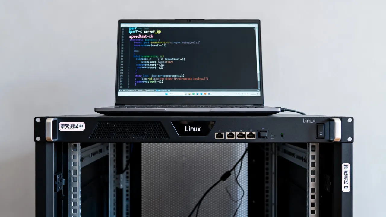 Linux服务器怎么测宽带速度？服务器带宽测试命令有哪些