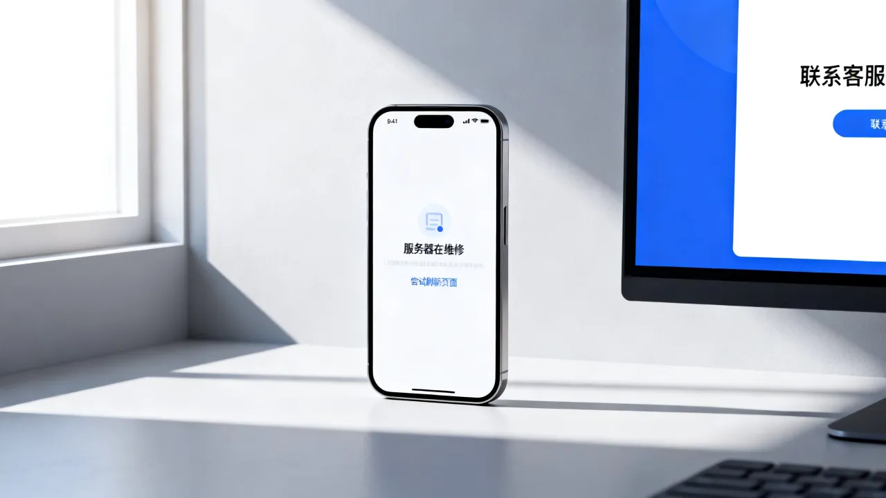 为什么b站改名显示服务器在维修，如何解决？