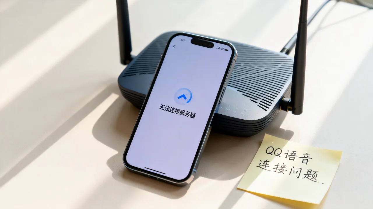 为什么qq语音无法连接服务器，到底是什么原因