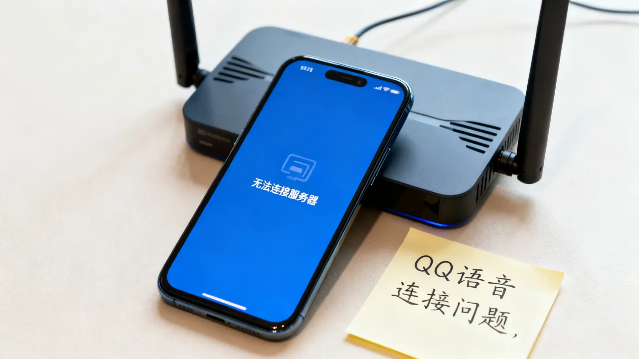 为什么qq语音无法连接服务器，到底是什么原因